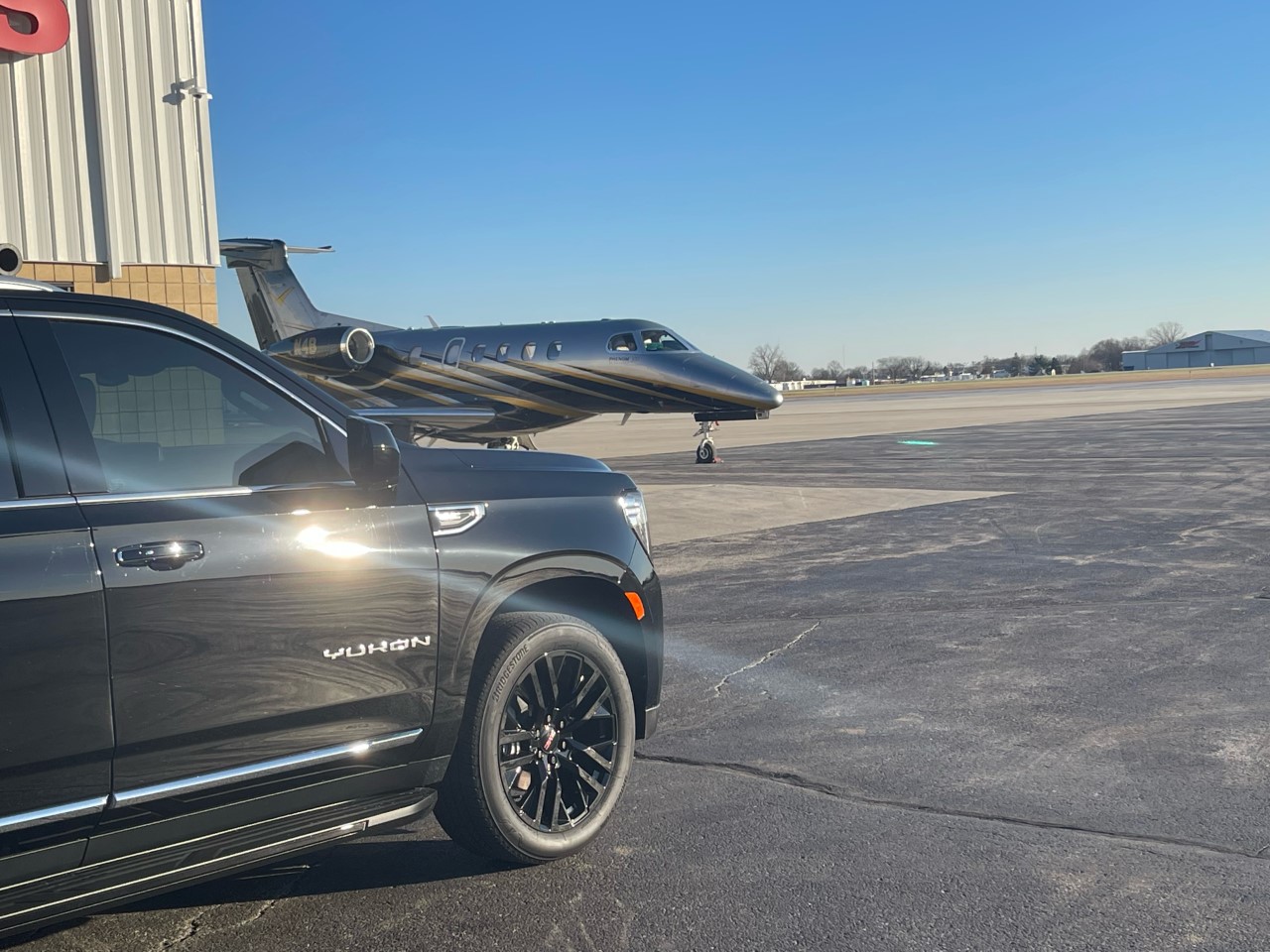 Yukon at South Bend Airport South Bend Indiana