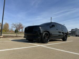 Private luxury car service in our Cadillac Escalade Limo in South Bend Indiana