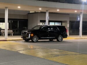 Cadillac Escalade at the South Bend International Airport South Bend Indiana